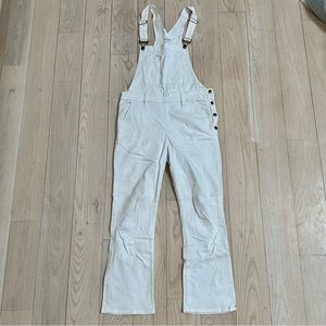 FRAME Denim white overalls size M